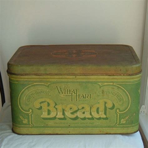 Vintage Bread Box Metal for sale 